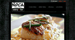 Desktop Screenshot of nocaeatery.com